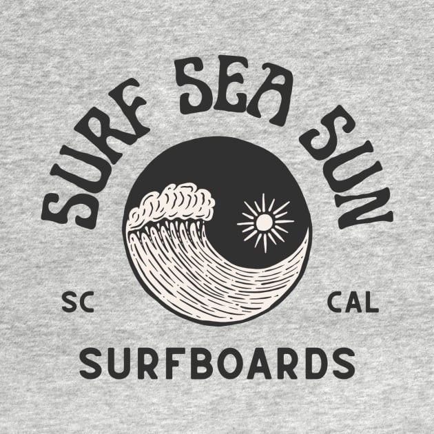 surf sea sun surfboards by PSYCH90